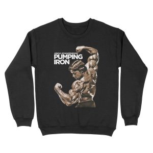 Arnold Schwarzenegger Pumping Iron Unisex Crewneck Sweatshirt