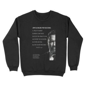 Arnold Schwarzenegger's 6 rules for success Unisex Crewneck Sweatshirt