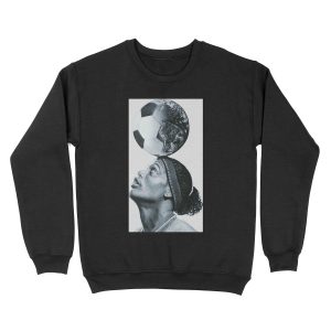 Art Ronaldinho Illustration Unisex Crewneck Sweatshirt