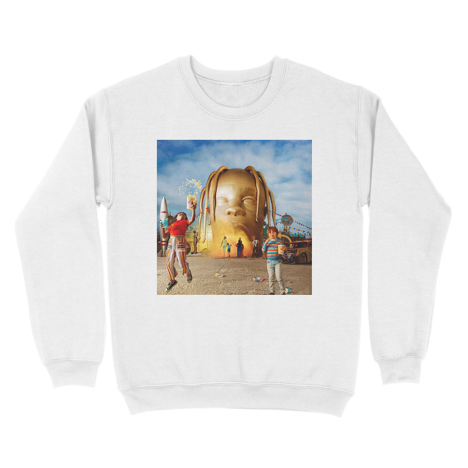 Asap Astro Travis Unisex Crewneck Sweatshirt - Image 2