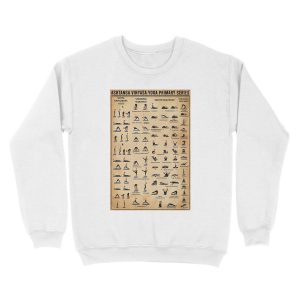 Alternative view of Ashtanga vinyasa yoga primary series Unisex Crewneck Sweatshirt