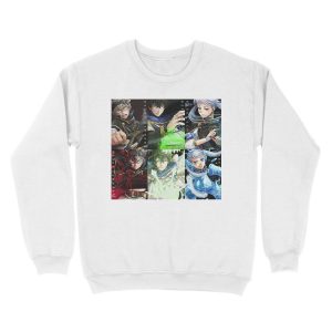 Alternative view of asta yuno noelle Unisex Crewneck Sweatshirt