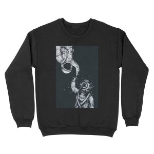 Astronaut and Diver - Last Frontiers Unisex Crewneck Sweatshirt