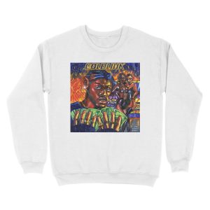 Alternative view of At What Cost Goldlink Unisex Crewneck Sweatshirt