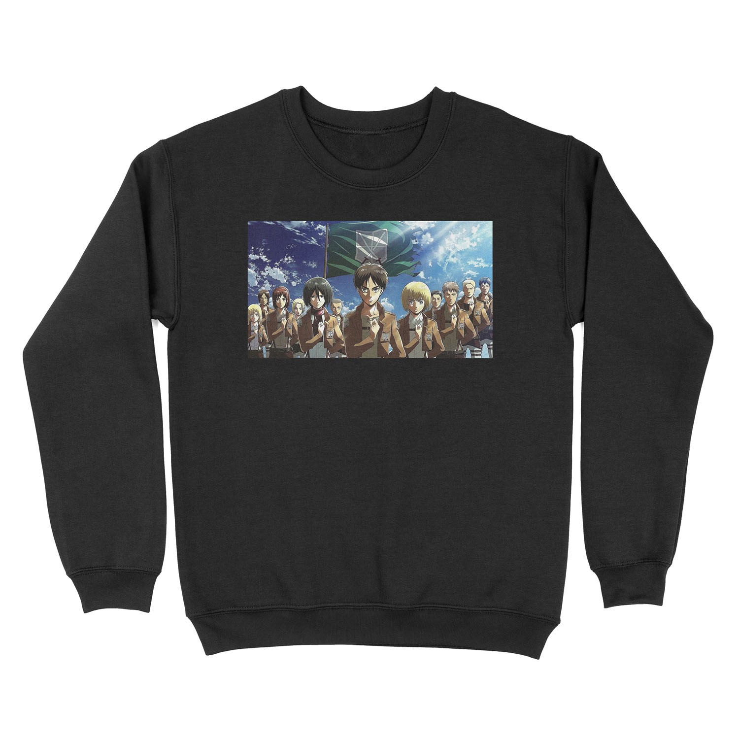 Attack On Titan 1 Unisex Crewneck Sweatshirt