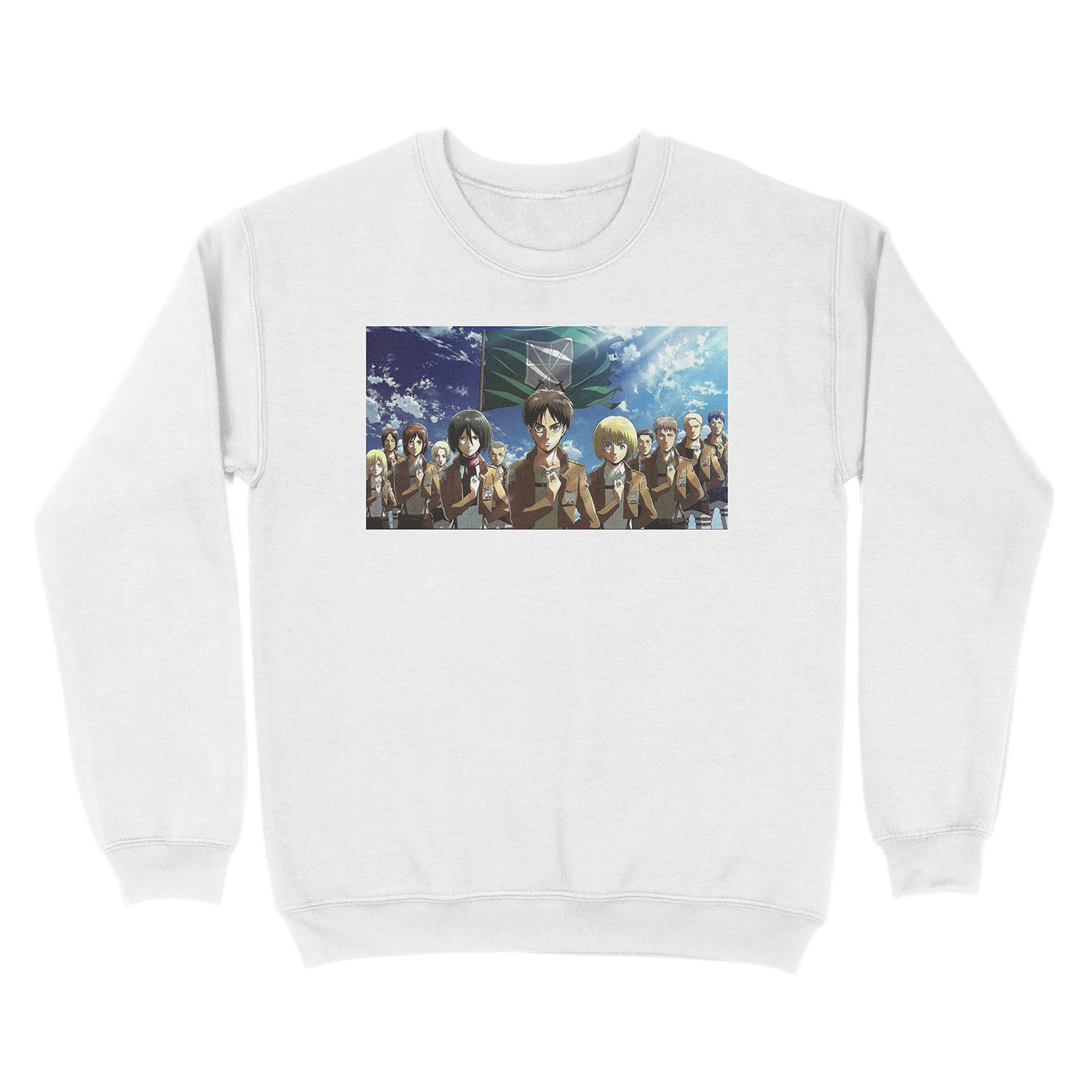 Attack On Titan 1 Unisex Crewneck Sweatshirt - Image 2