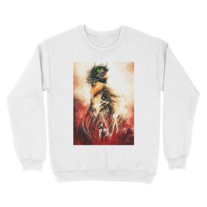 Alternative view of attack on titan design 25 Unisex Crewneck Sweatshirt