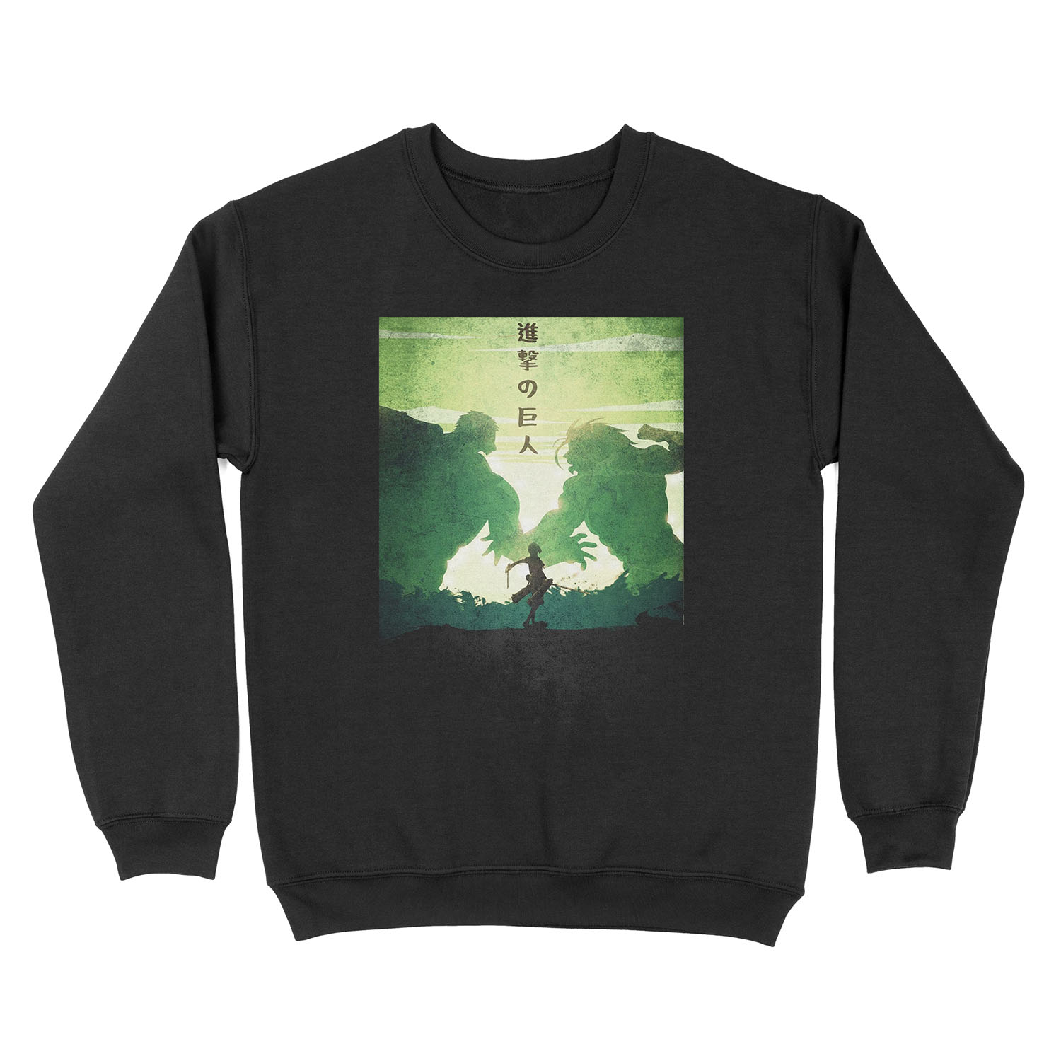 attack on titan design 35 Unisex Crewneck Sweatshirt