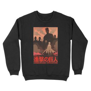 Attack on Titan minimalist Unisex Crewneck Sweatshirt