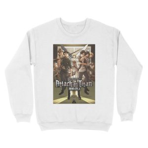Alternative view of Attack on Titan Season 3 Unisex Crewneck Sweatshirt