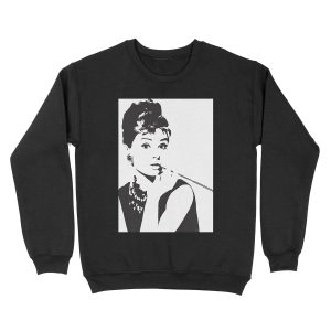 Audrey Hepburn Unisex Crewneck Sweatshirt