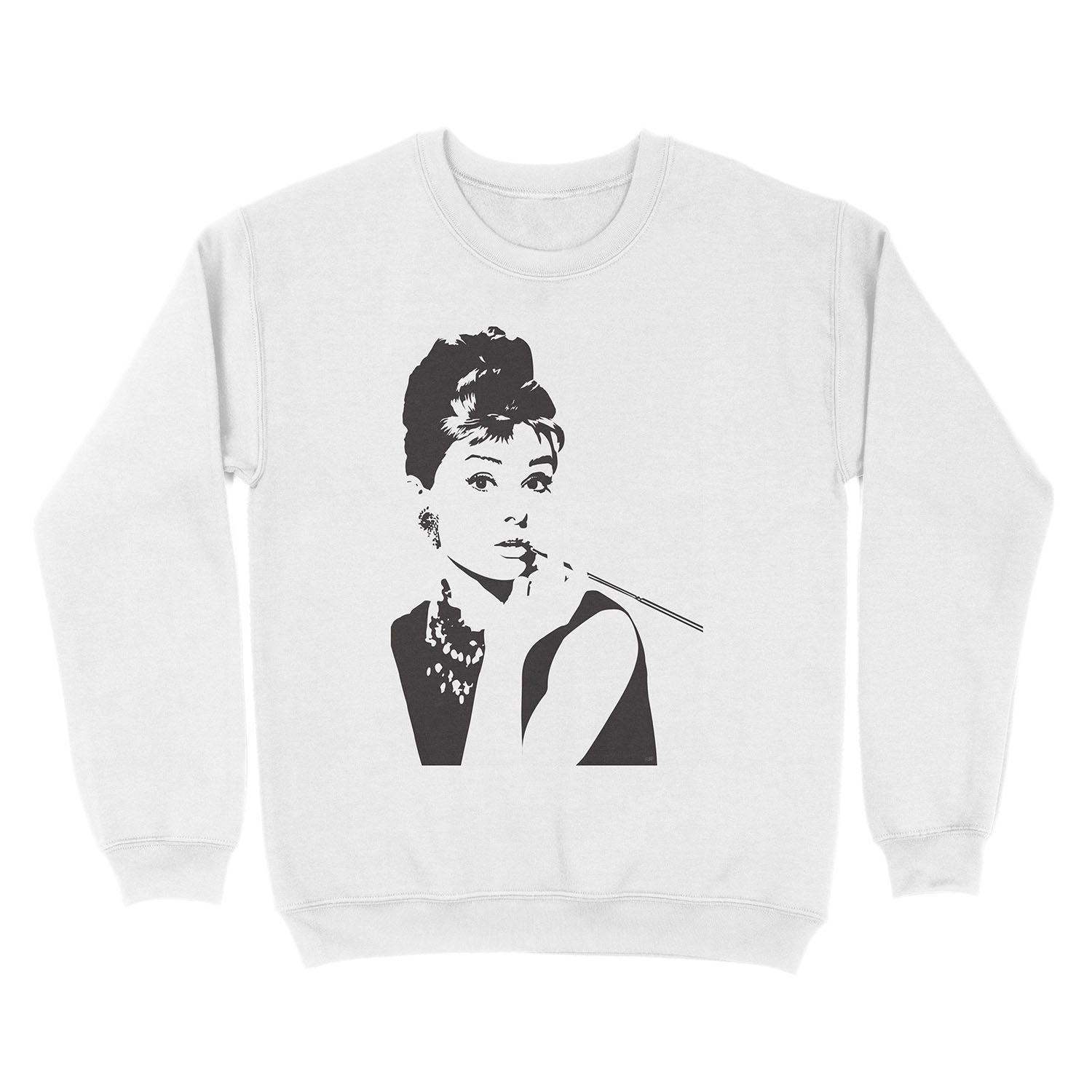 Audrey Hepburn Unisex Crewneck Sweatshirt - Image 2
