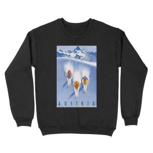 Austria Vintage Ski Unisex Crewneck Sweatshirt