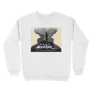 Alternative view of Avatar the last airbender, Aang Unisex Crewneck Sweatshirt