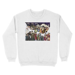 Alternative view of Avatar universe characters Unisex Crewneck Sweatshirt