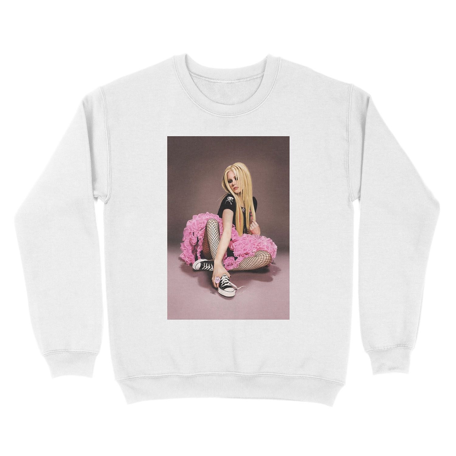 Avril Lavigne Tutu Unisex Crewneck Sweatshirt - Image 2