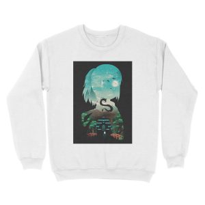Alternative view of Away Unisex Crewneck Sweatshirt