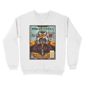 Alternative view of Ayanami Rei (Eva-00) Unisex Crewneck Sweatshirt