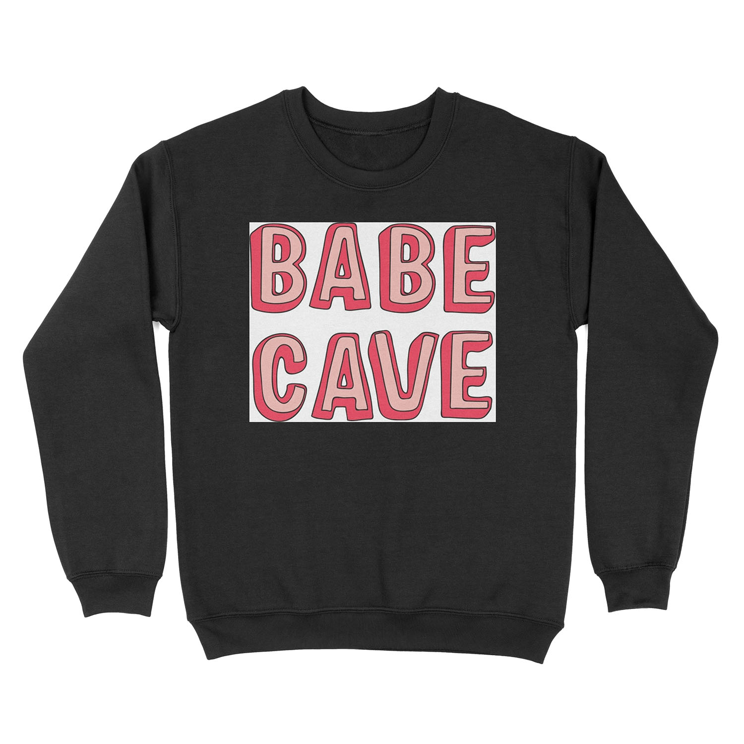 Babe Cave Unisex Crewneck Sweatshirt