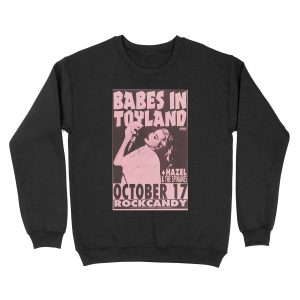 Babes In Toyland gig poster Unisex Crewneck Sweatshirt