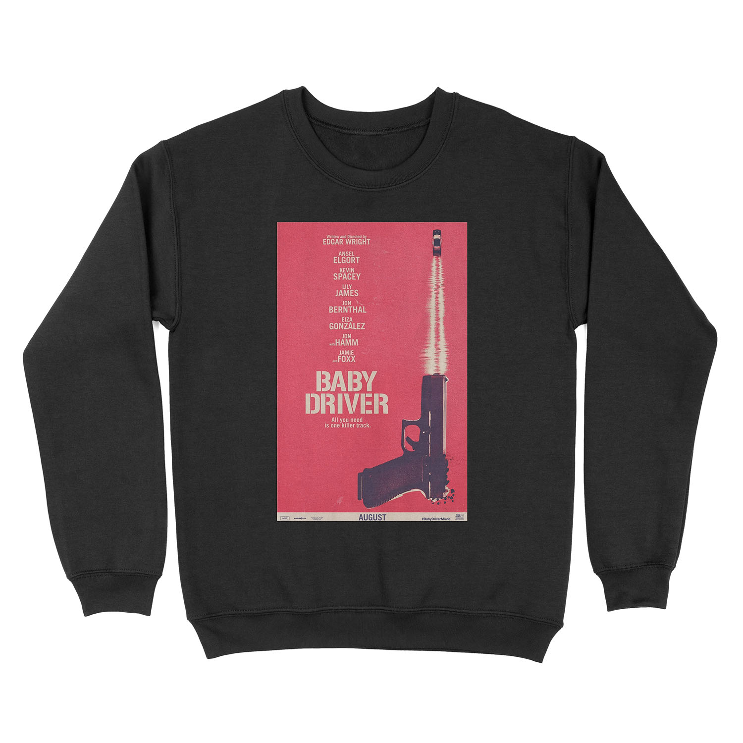 Baby Driver Movie Unisex Crewneck Sweatshirt