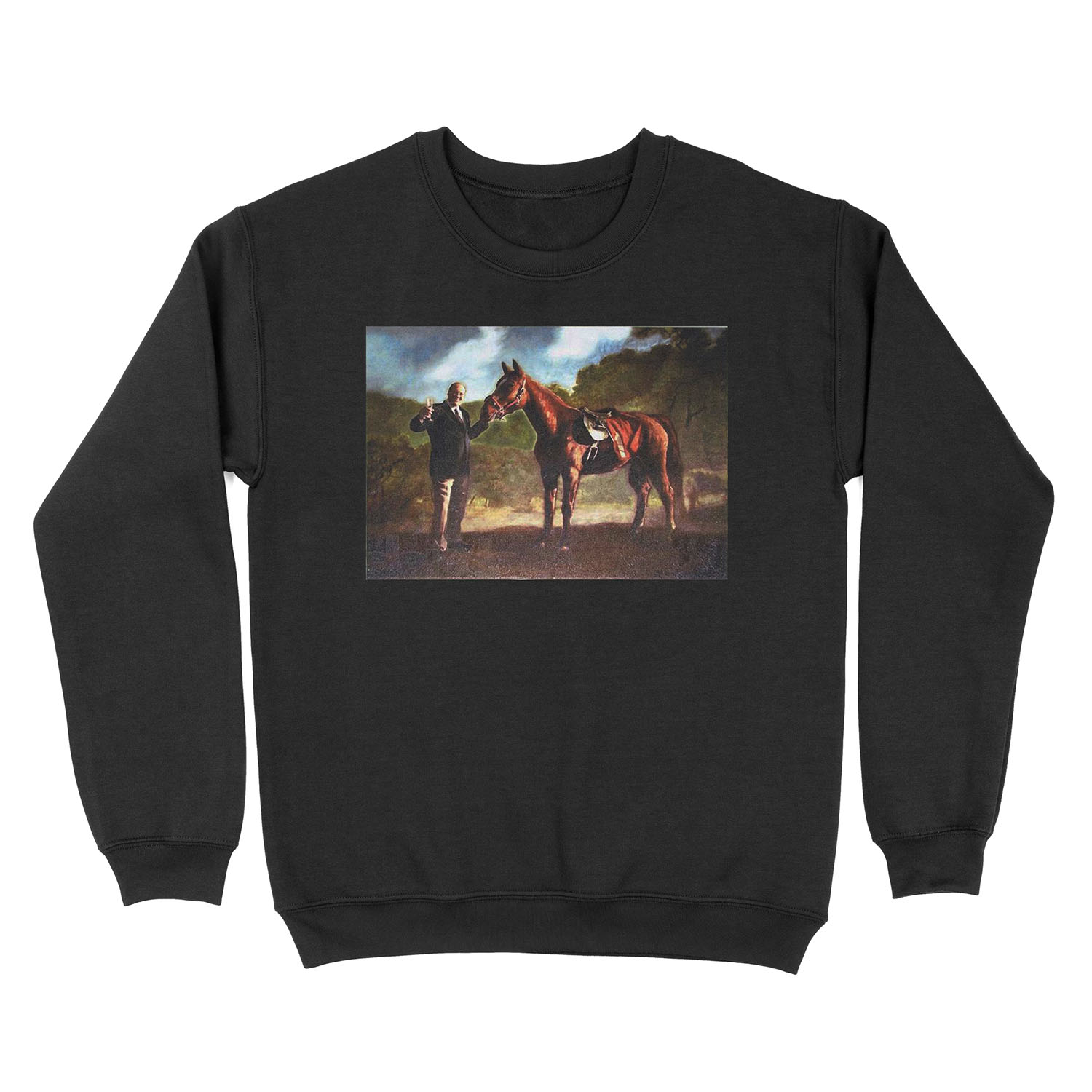 Baby Pie - Tony Soprano and his Horse Unisex Crewneck Sweatshirt
