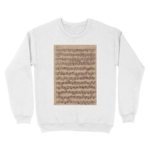 Alternative view of Bach Chaconne Unisex Crewneck Sweatshirt