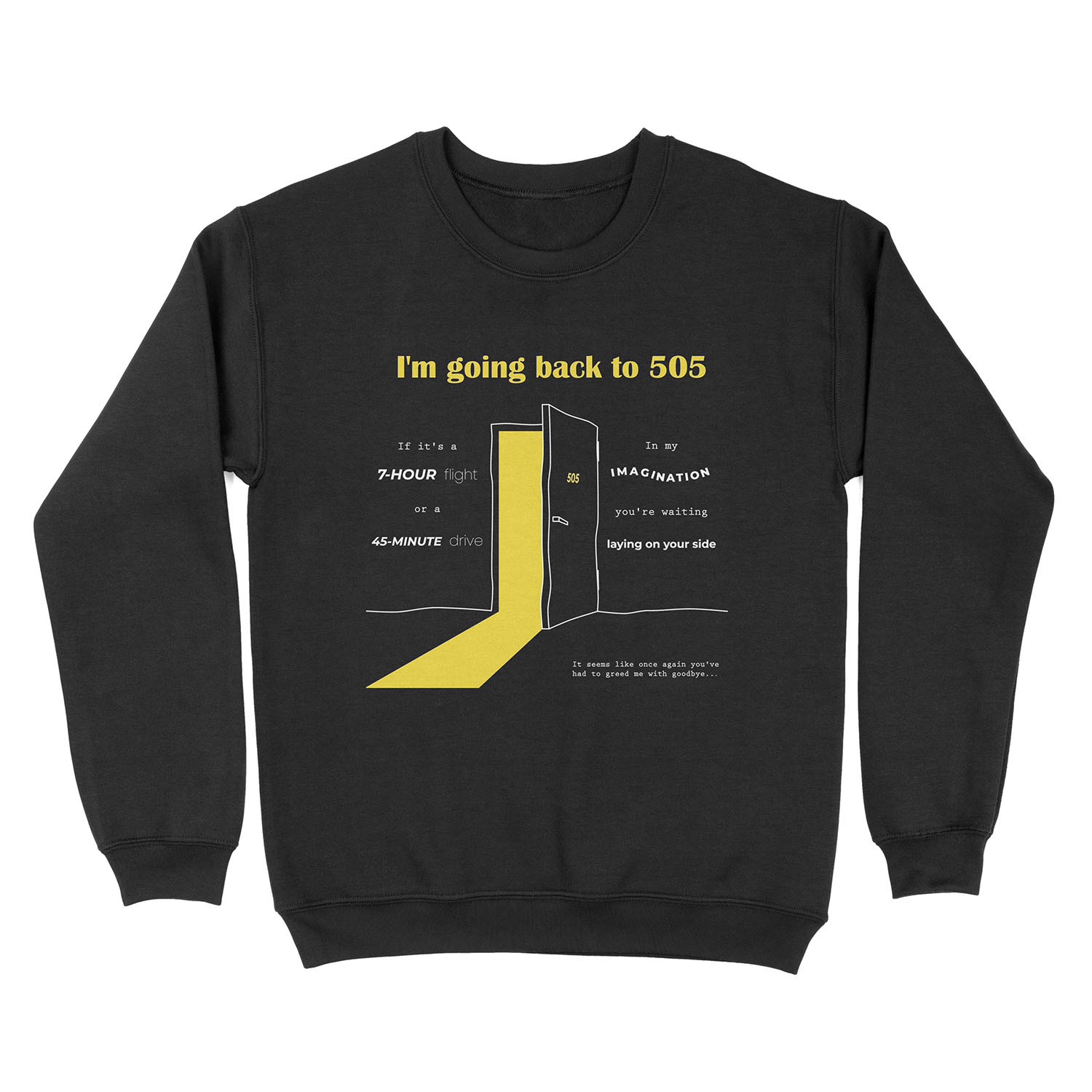 Back to 505 Unisex Crewneck Sweatshirt