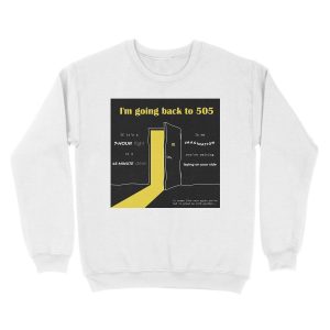 Alternative view of Back to 505 Unisex Crewneck Sweatshirt