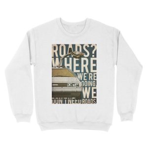 Alternative view of Back To The Future Unisex Crewneck Sweatshirt