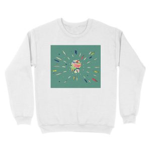 Alternative view of Backwards Unisex Crewneck Sweatshirt