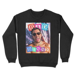 Bad Bunny Beach Glow Unisex Crewneck Sweatshirt