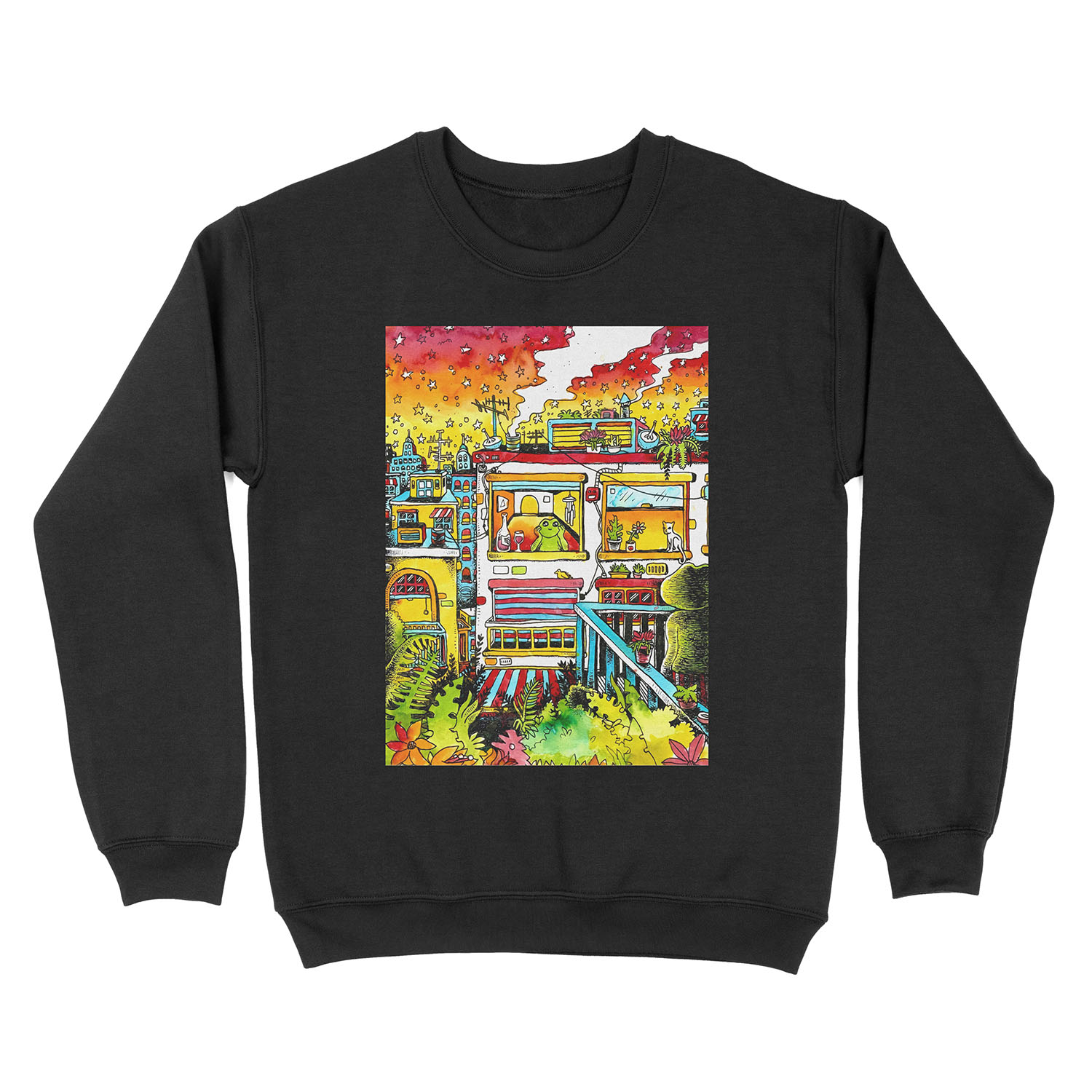 Balcony Unisex Crewneck Sweatshirt