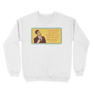 Alternative view of Ball a Lot Unisex Crewneck Sweatshirt