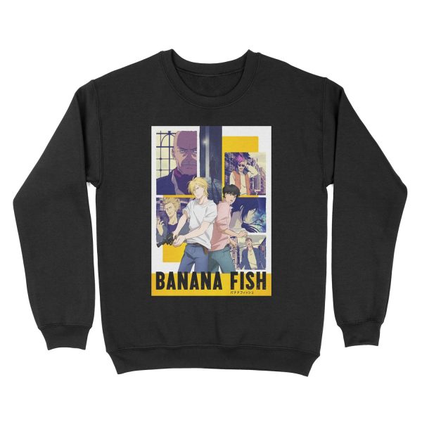 BANANA FISH Unisex Crewneck Sweatshirt
