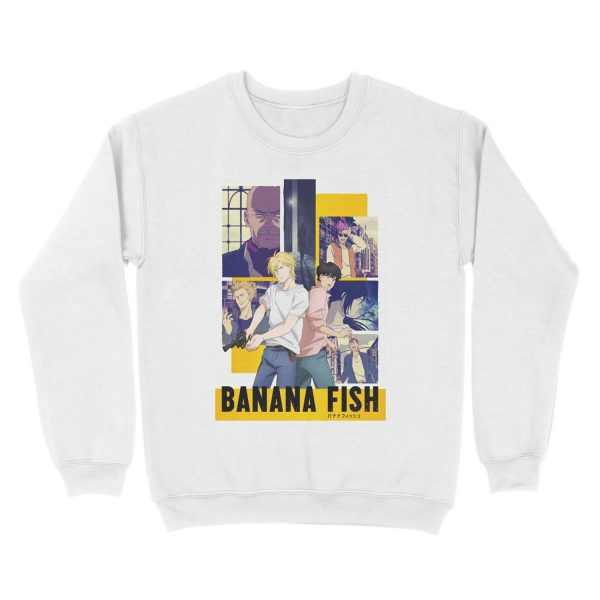 BANANA FISH Unisex Crewneck Sweatshirt - Image 2