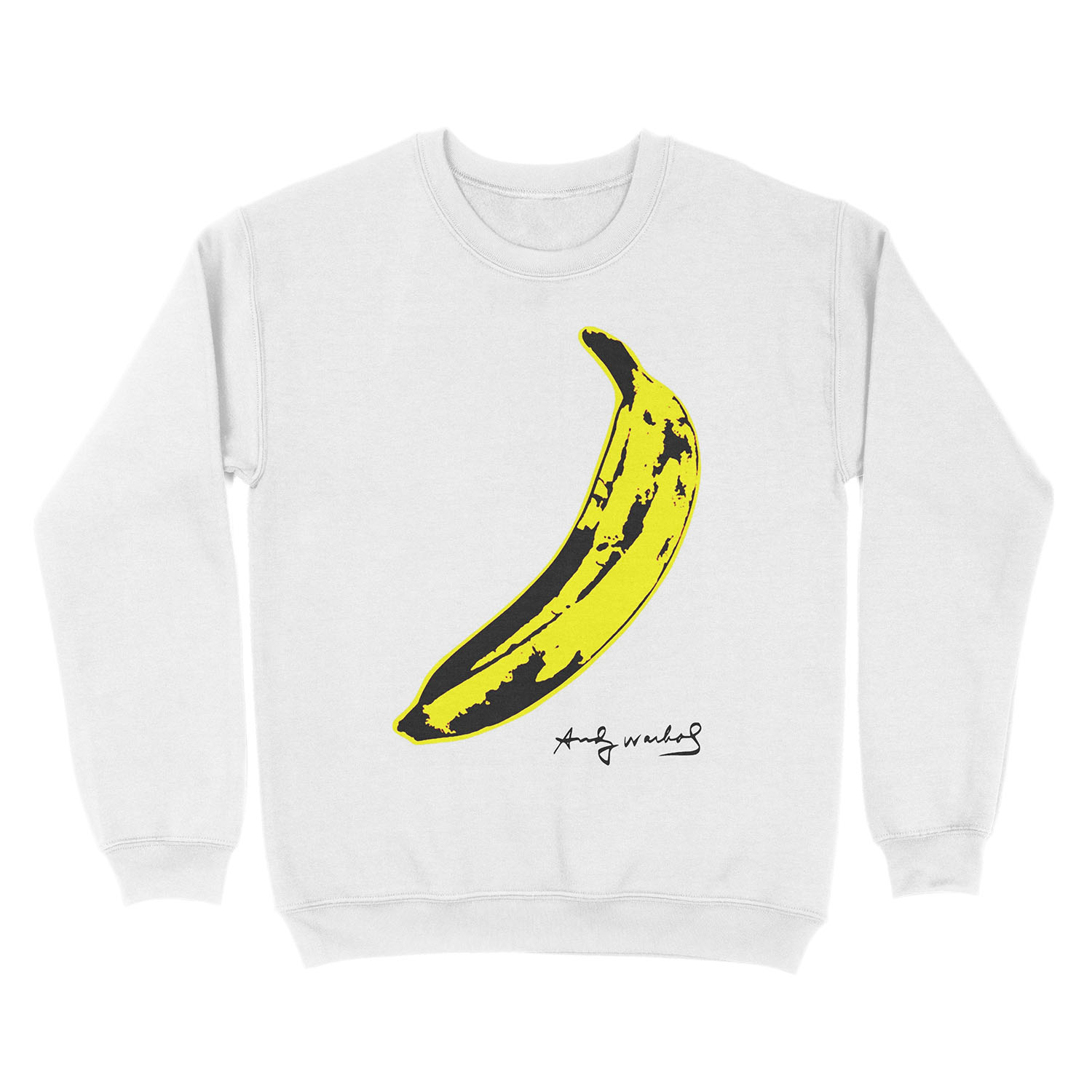 Banana warhol Unisex Crewneck Sweatshirt - Image 2