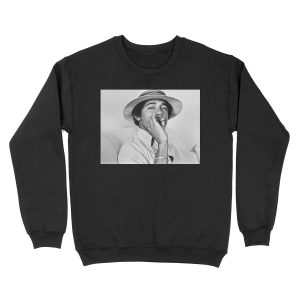 Barack Obama Smoking Unisex Crewneck Sweatshirt