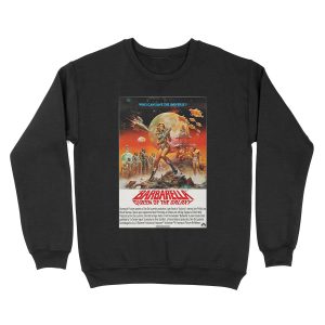 Barbarella, Queen of the galaxy Unisex Crewneck Sweatshirt