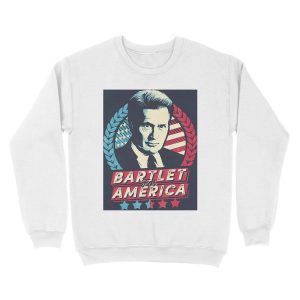 Alternative view of Bartlet for America Unisex Crewneck Sweatshirt