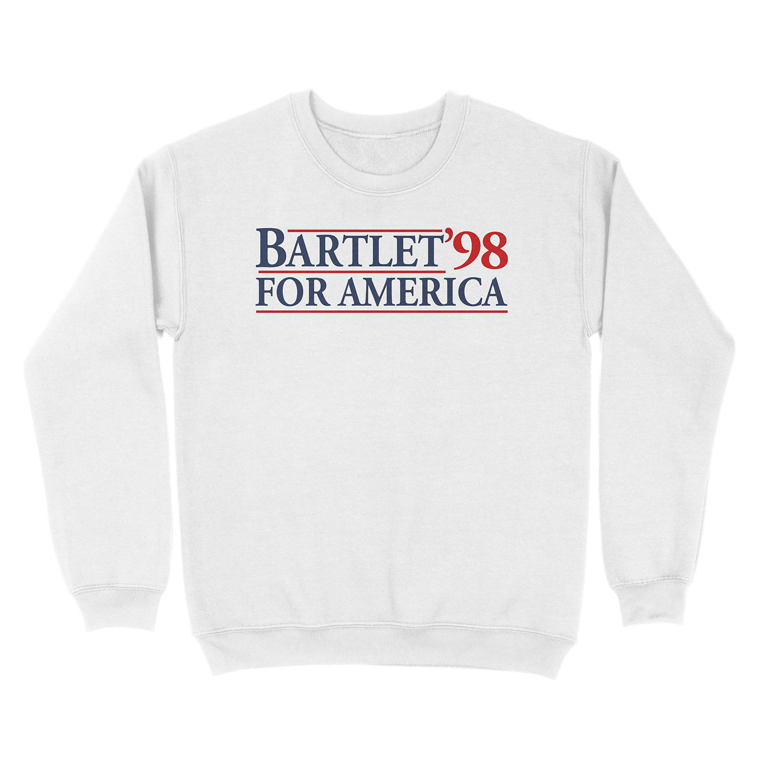 Bartlet for America Slogan Unisex Crewneck Sweatshirt - Image 2