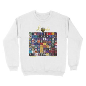 Alternative view of Basketball Legends Unisex Crewneck Sweatshirt