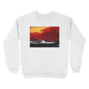 Alternative view of Battle of Kursk (NOT) (Color Version) - by Nuclear Jackal Unisex Crewneck Sweatshirt