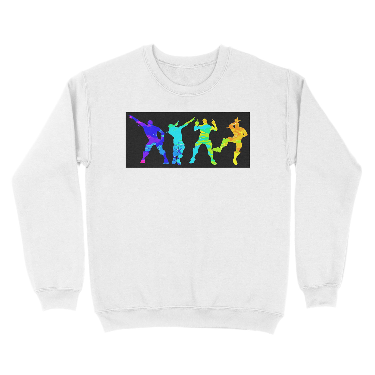 Battle Royale Victory Justice Dance Unisex Crewneck Sweatshirt - Image 2