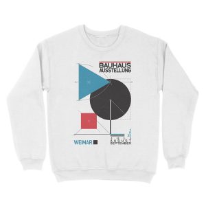 Alternative view of Bauhaus#8 Unisex Crewneck Sweatshirt