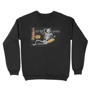 Be Cheerful, Enjoy Your Life - Ancient Greek Mosaic Unisex Crewneck Sweatshirt