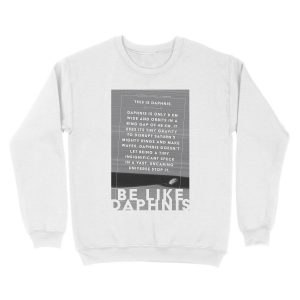 Alternative view of Be Like Daphnis Unisex Crewneck Sweatshirt