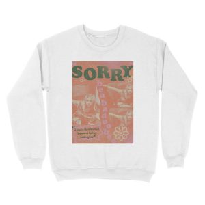 Alternative view of Beabadoobee "Sorry" Unisex Crewneck Sweatshirt