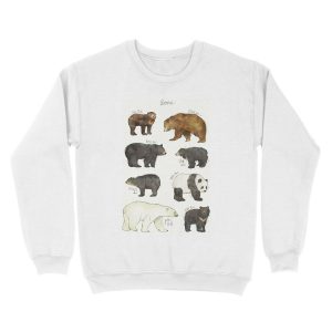 Alternative view of Bears Unisex Crewneck Sweatshirt