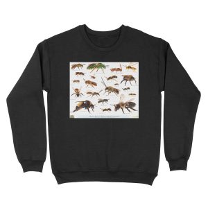 Beautiful Bees of Eastern North America Unisex Crewneck Sweatshirt